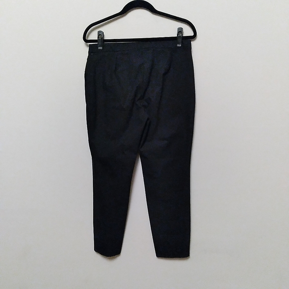 THEORY "Thaniel Approach" Black Elastic Waist Pants, size 8 - Picture 2 of 4